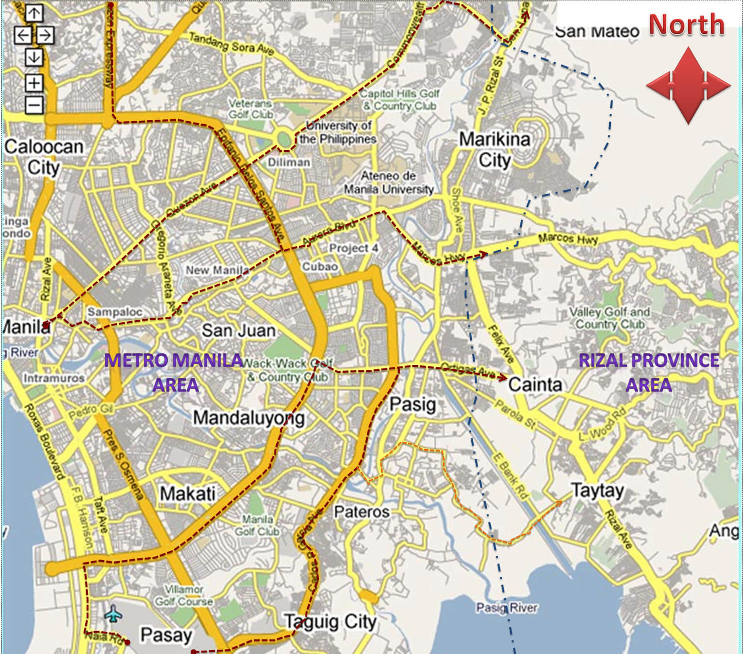 Avenida Manila Mapa Mapa De Avenida Manila Filipinas vrogue.co