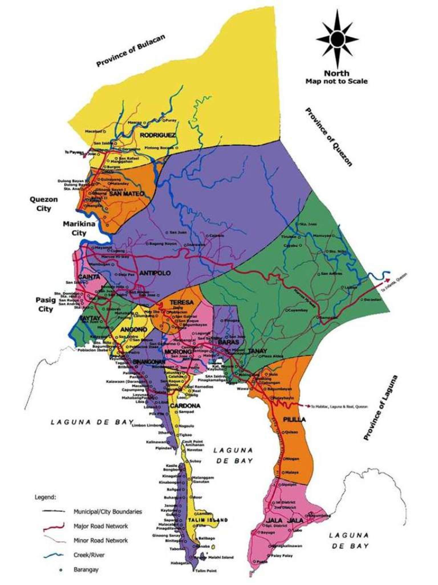 philippines political map provinces